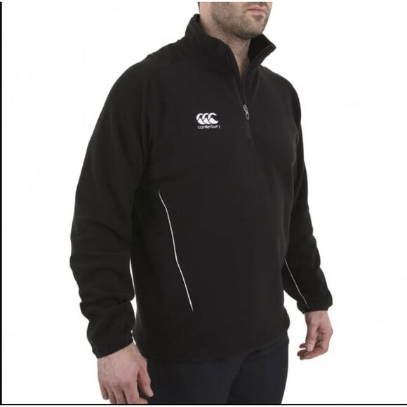 CCC Thermoreg Spacer Fleece 1/4-Zip Pullover Black Size 4X - Picture 1 of 8